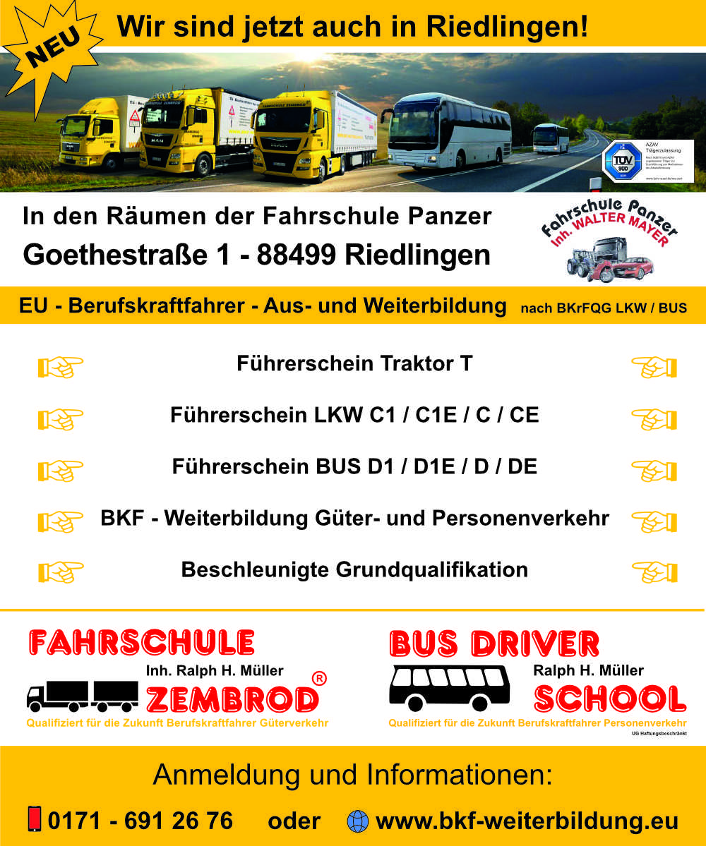LKW Bus Riedlingen