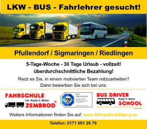 Stellenanzeige BUS LKW